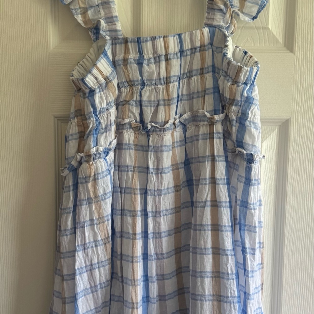 Blu Pepper Plaid Mini Dress